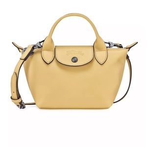Longchamp Le Pilage Xtra Small Leather Top Handle Bag